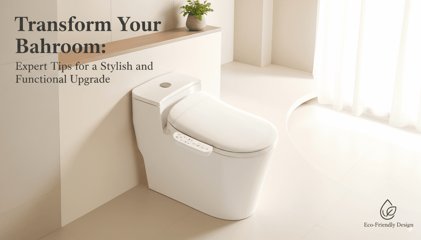🚽 Transform Your Bathroom with a Smart Toilet Seat